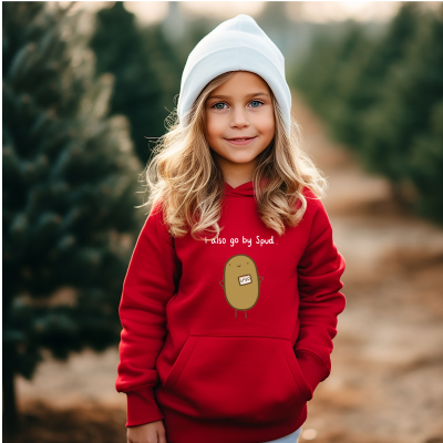 Personalised Hoodie Spud
