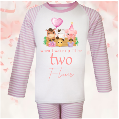 Personalised Birthday Pjs...