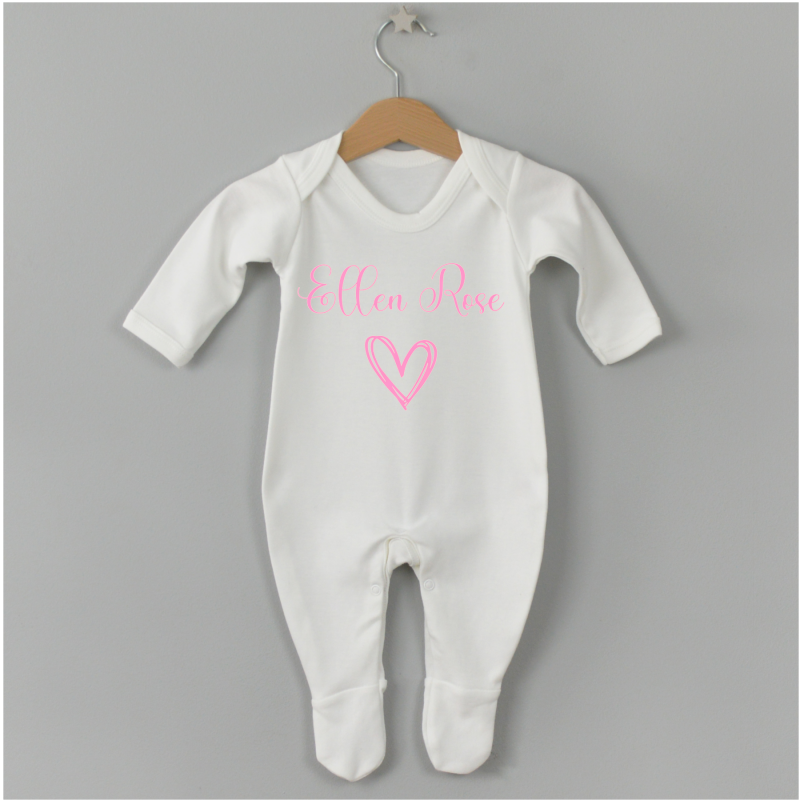 Personalised Baby Grow Name