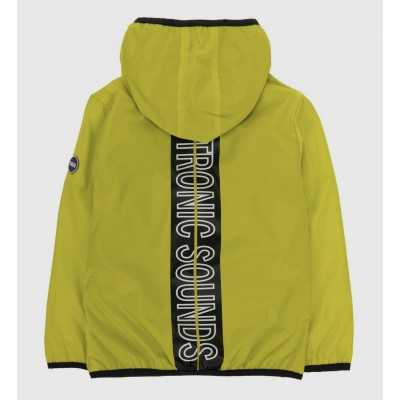 Lime Green Boys' Hooded Jacket 2