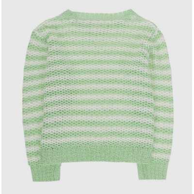 Striped Tricot Knitted... 2
