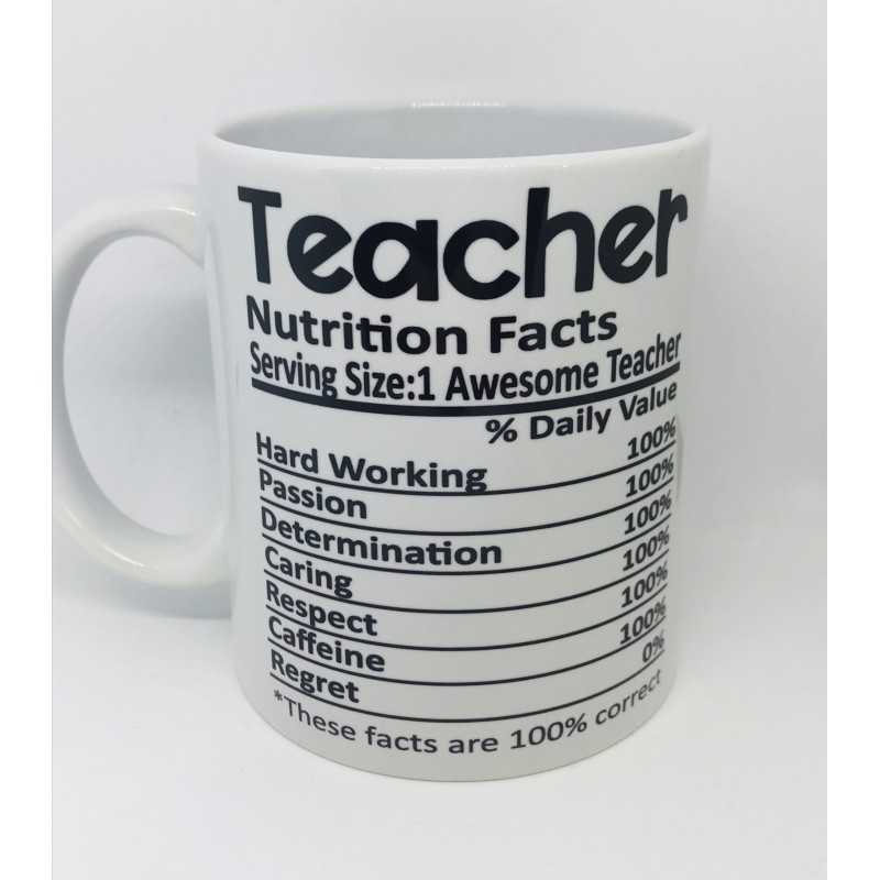 Mug Teacher Nutrition Facts