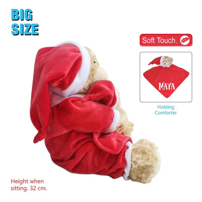Christmas Bedtime Bear… With Comforter