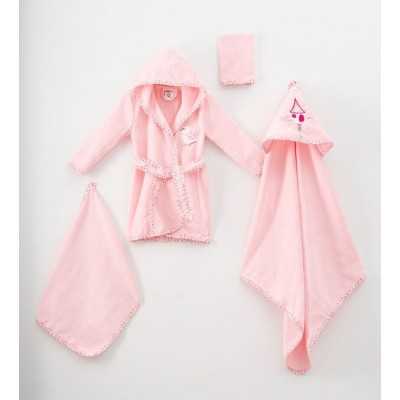 Baby 4pc Bamboo Bathrobe...
