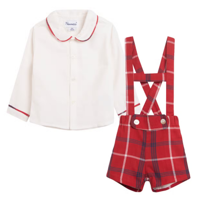 Baby Boy Babysuit Red...