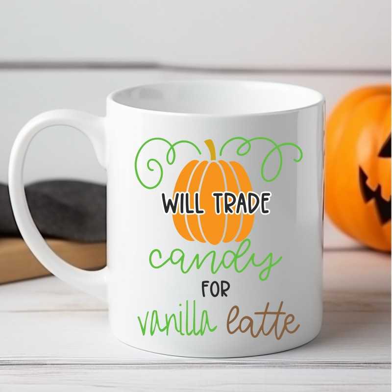Halloween theme mug