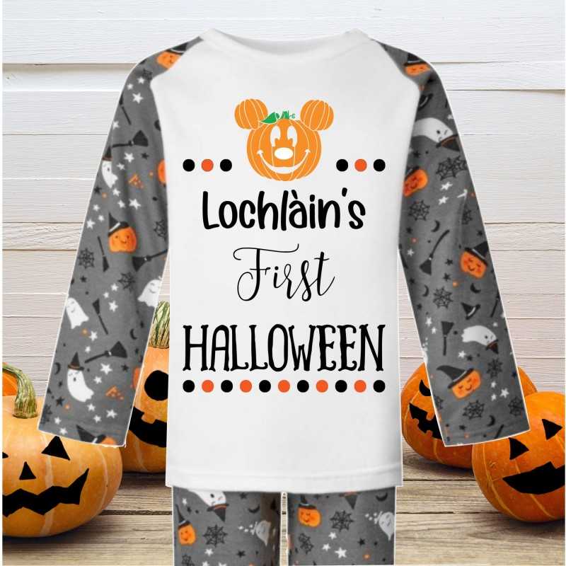 Personalised First Halloween Pjs