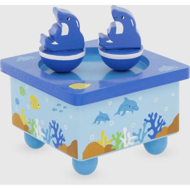 Dolphin Music Box