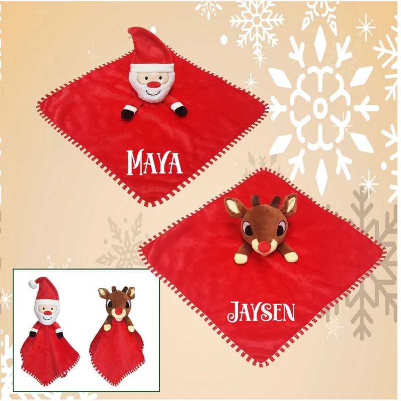 Personalised Cute Christmas Comforter