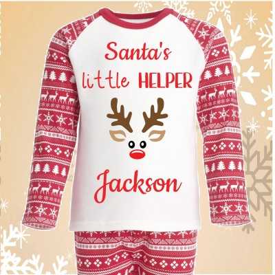 Personalised Christmas Pjs...
