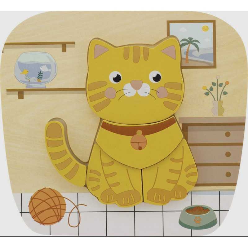 Puzzle: Cat 5 Pcs