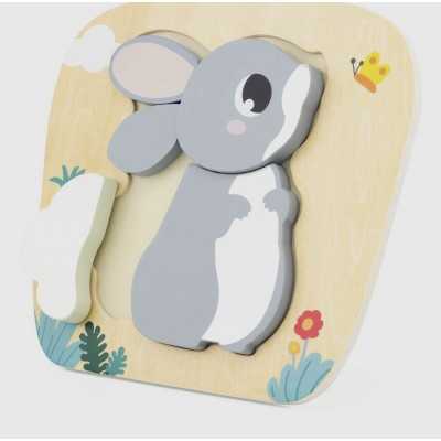 Puzzle: Rabbit 5 Pcs 2