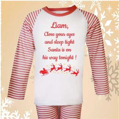 Personalised Christmas pjs...