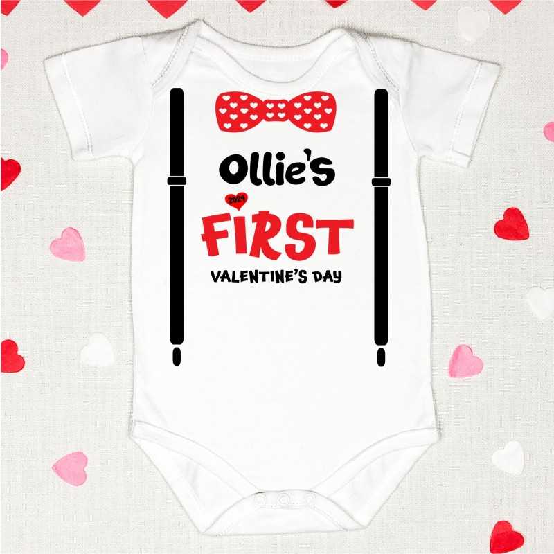 Personalised First Valentine's Day Vest