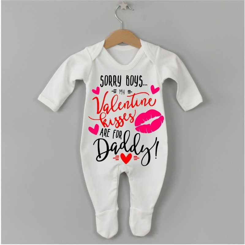 Valentine's Day baby grow Sorry Boys...