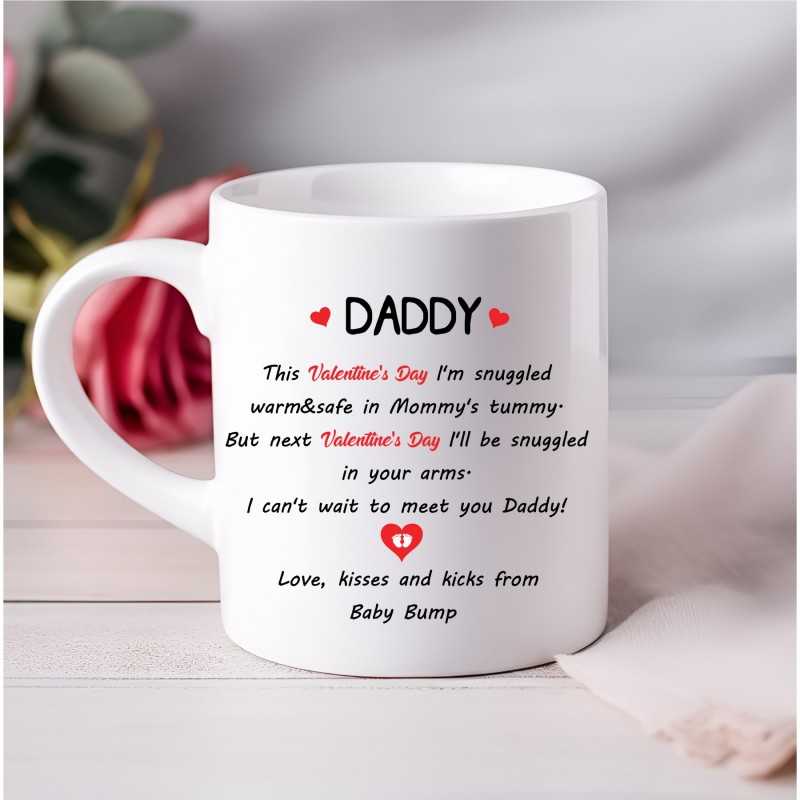 Valentine's Day Mug Baby Bump