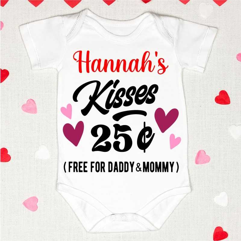 Personalised Valentine's Day baby...