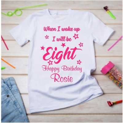Personalised t-shirt When I...