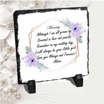 Personalised Slate Mammy of...