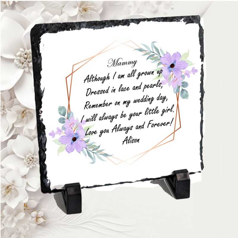Personalised Slate Mammy of the Bride