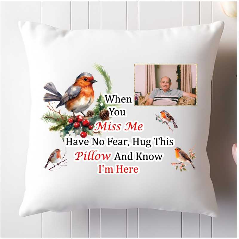 Personalised Memorial Photo Cushion