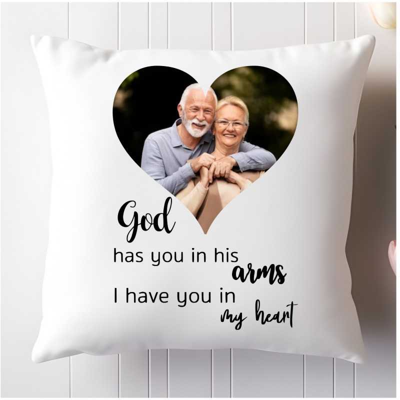 Personalised Memorial Photo Cushion 2