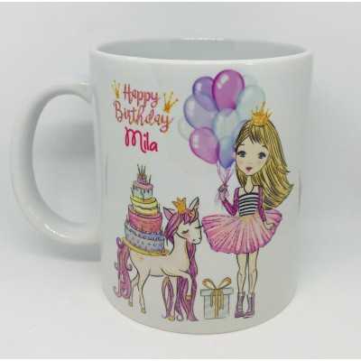 Mug Happy Birthday Princess...