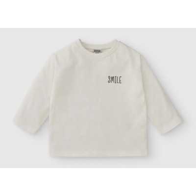Ecru Color T-shirt With... 2
