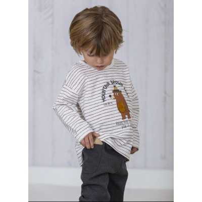 Anthracite Baby Pants with...