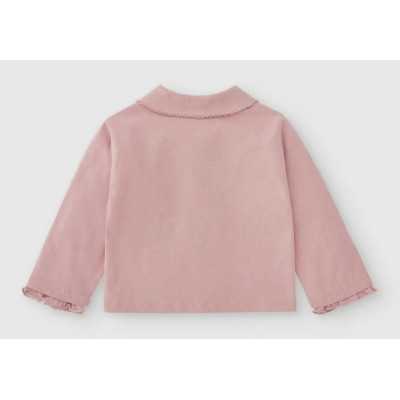 Pink Cotton Baby Polo 2