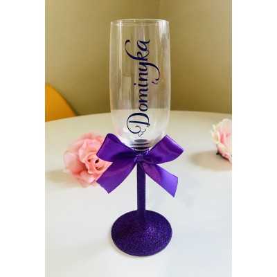 Name Champagne Glass