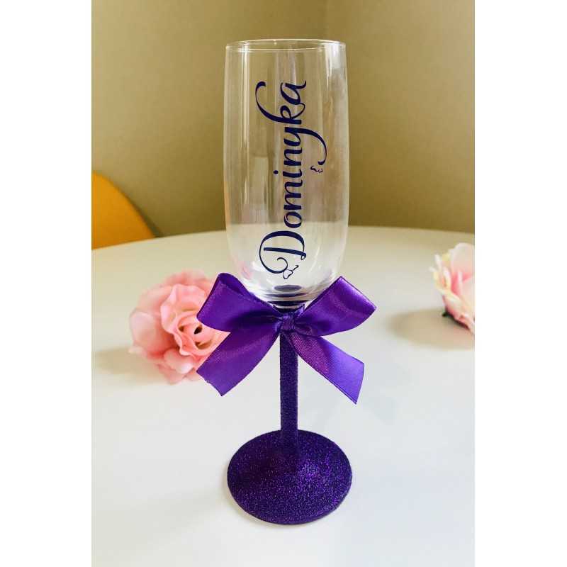 Name Champagne Glass