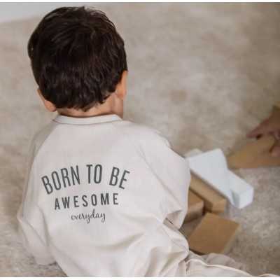 Stone Color Baby Sweatshirt 2