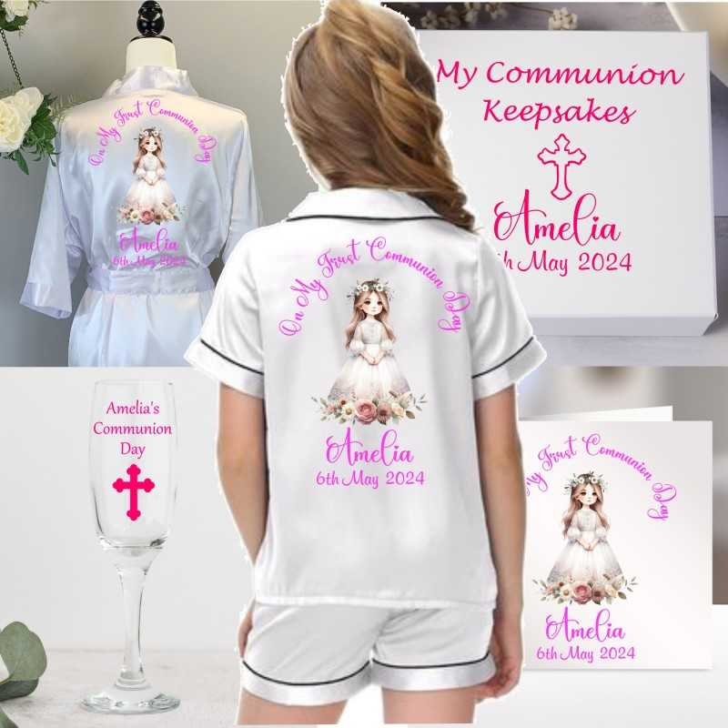 Personalised Communion Gift Box -...