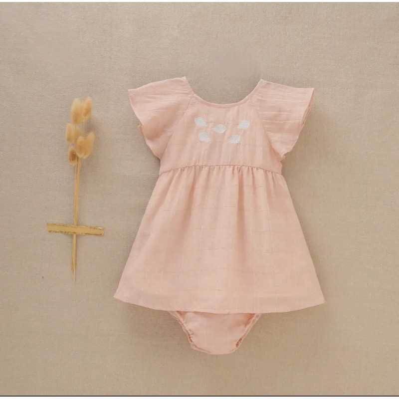 Pink Baby Girl's Dress with...