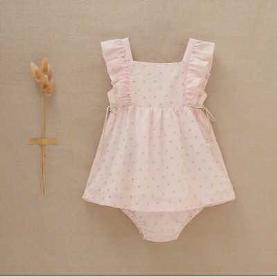 Pink Baby Girl's Dress with...