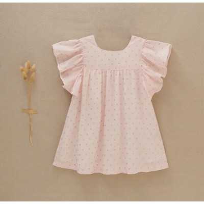 Polka Dot Girl's Dress with... 2
