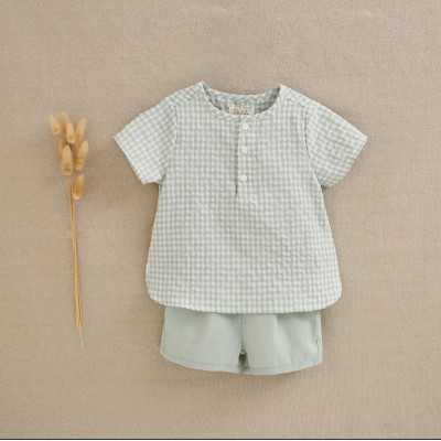 Set For Baby Boy Vichy...