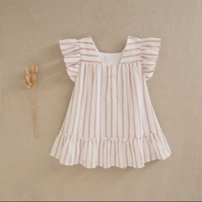 White Girl's Dress with Red... 2