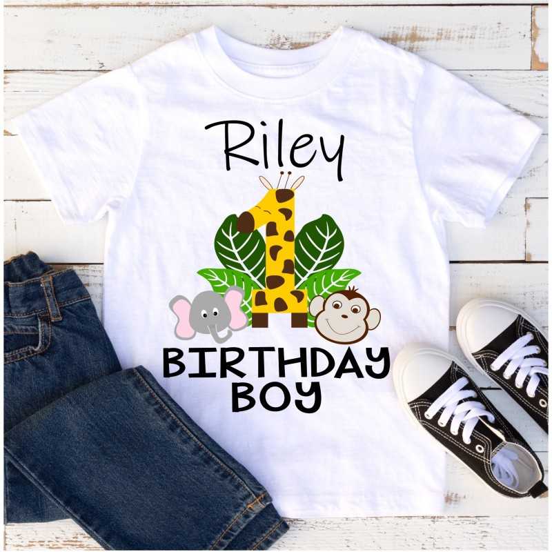 First/Second Birthday Jungle Theme