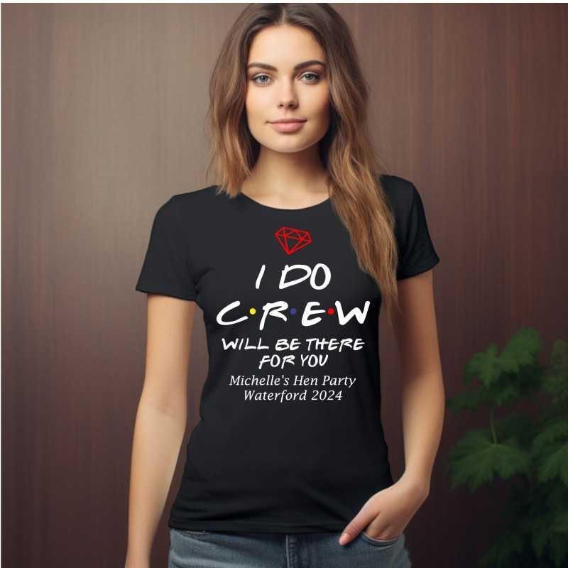 Personalised Crew T-shirt