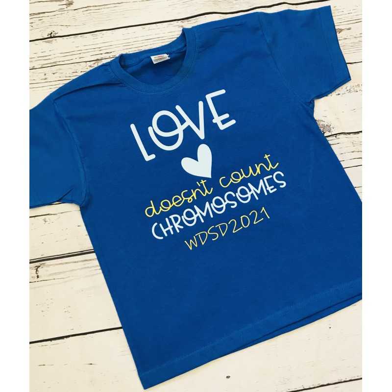 Love doesn't count chromosomes Blue