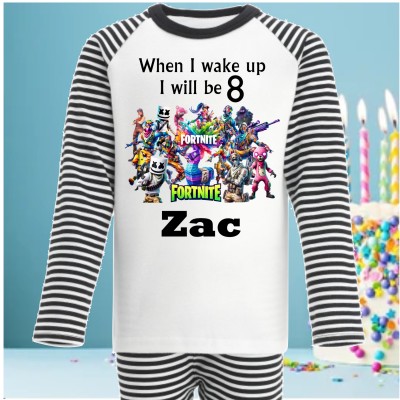 Personalised Birthday Pjs...