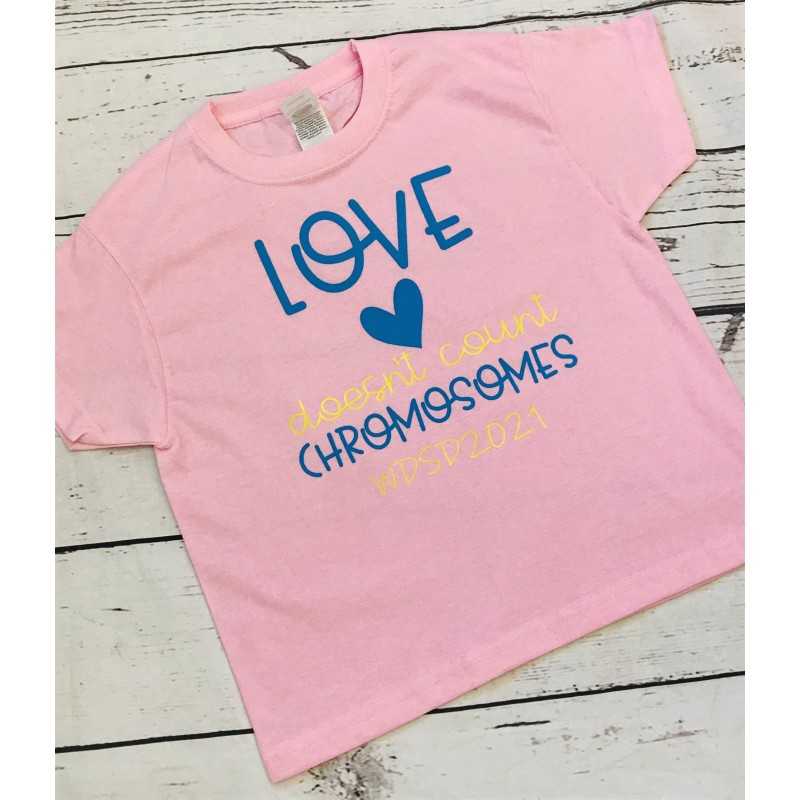 Love doesn't count chromosomes pink