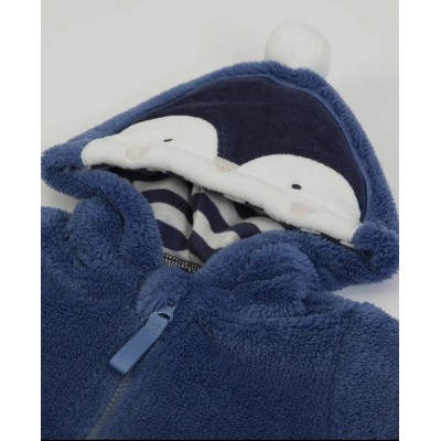 Cardigan Fleece navy 2