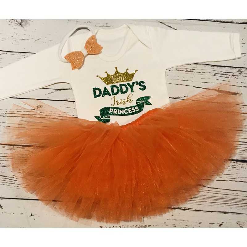 Daddy's Irish Princess Tutu Set and...