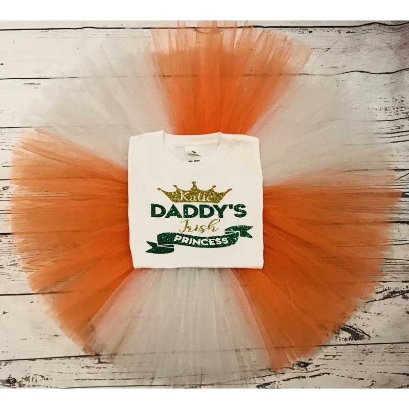 Daddy's Irish Princess Tutu Set