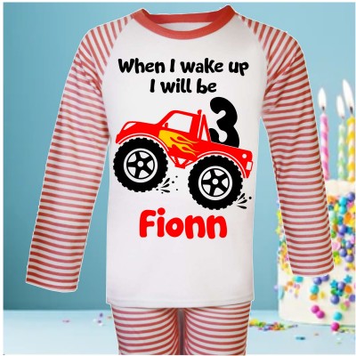 Personalised Birthday Pjs...