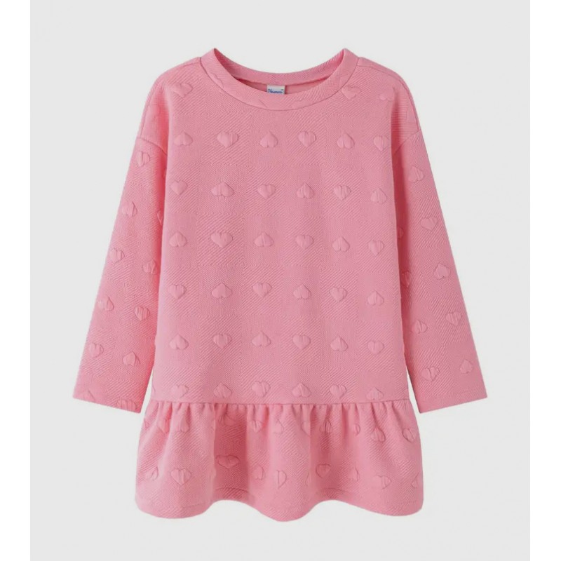 Girl's Long Sleeve Knitted Dress