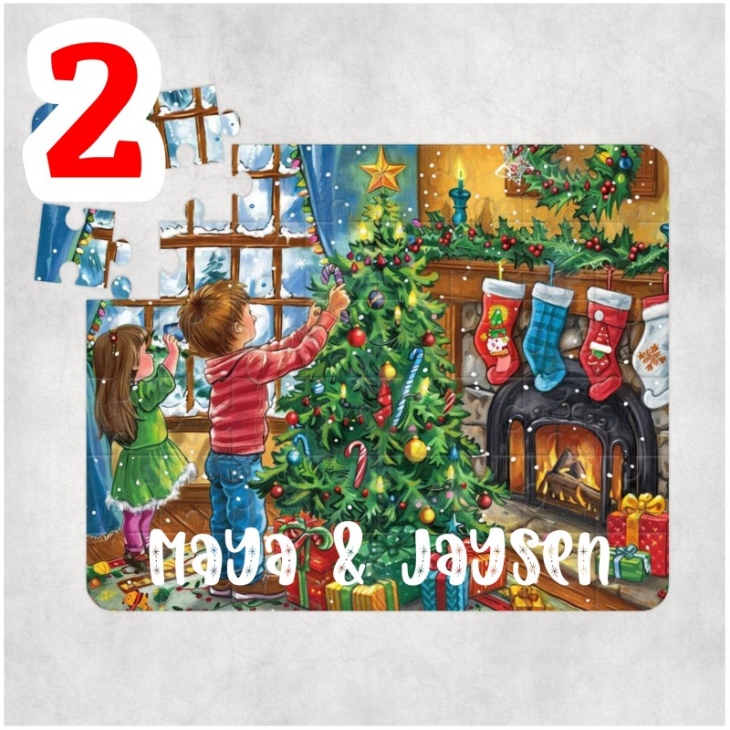 3 for 2 Personalised Christmas Jigsaw...